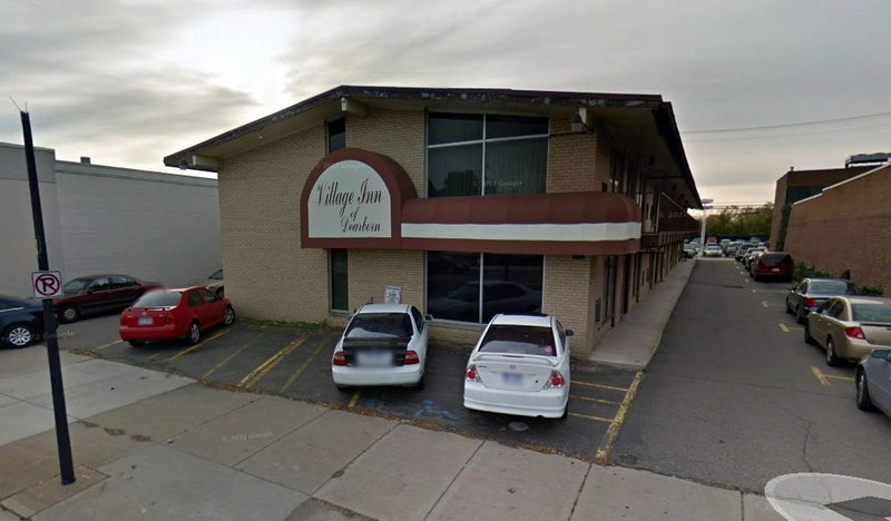 Village Motel (Village Inn of Dearborn) - 2011 Street View (newer photo)